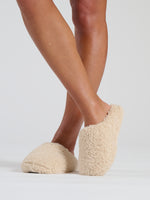 Load image into Gallery viewer, Lulabay ladies fluffy mule slippers