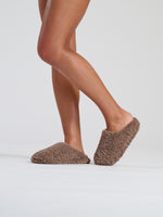 Load image into Gallery viewer, Lulabay ladies fluffy mule slippers