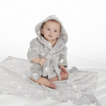 Load image into Gallery viewer, Babies personalised unisex lamb design dressing gown