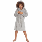 Load image into Gallery viewer, Lulabay girls personalised hooded dressing gown