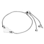 Load image into Gallery viewer, Womens heart personalised bracelet