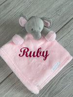Load image into Gallery viewer, Babies unisex elephant personalised comforters