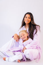 Load image into Gallery viewer, Lulabay girls personalised hooded dressing gown