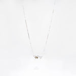 Load image into Gallery viewer, Womens double heart shaped personalised necklace