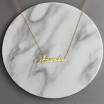 Load image into Gallery viewer, Womens personalised name necklace