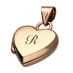 Load image into Gallery viewer, Women heart shaped locket personalised necklace