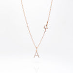 Load image into Gallery viewer, Womens initial personalised necklace