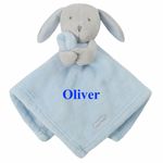 Load image into Gallery viewer, Babies personalised big initial bunny comforter