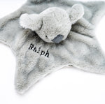 Load image into Gallery viewer, Babies personalised unisex recycled Koala comforter