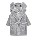 Babies personalised Elephant hooded dressing gown