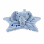 Load image into Gallery viewer, Babies personalised unisex recycled Elephant comforter