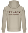 Lulabay luxury branded hoodie | oversized branded hoodie for women | luxury flock logo hoodie