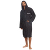 personalised men's hooded terry towelling dressing gown | personalised cotton towelling robe for men | men's personalised hooded bathrobe