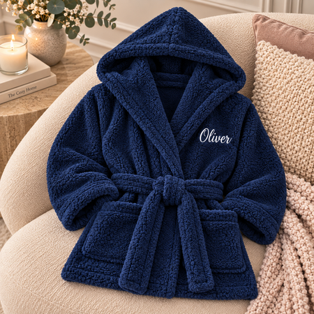 Pre-Order - Personalised Premium Dressing Gown – Girls