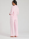 personalised velour long pyjama set | personalised velour pyjamas (change according to colour image)