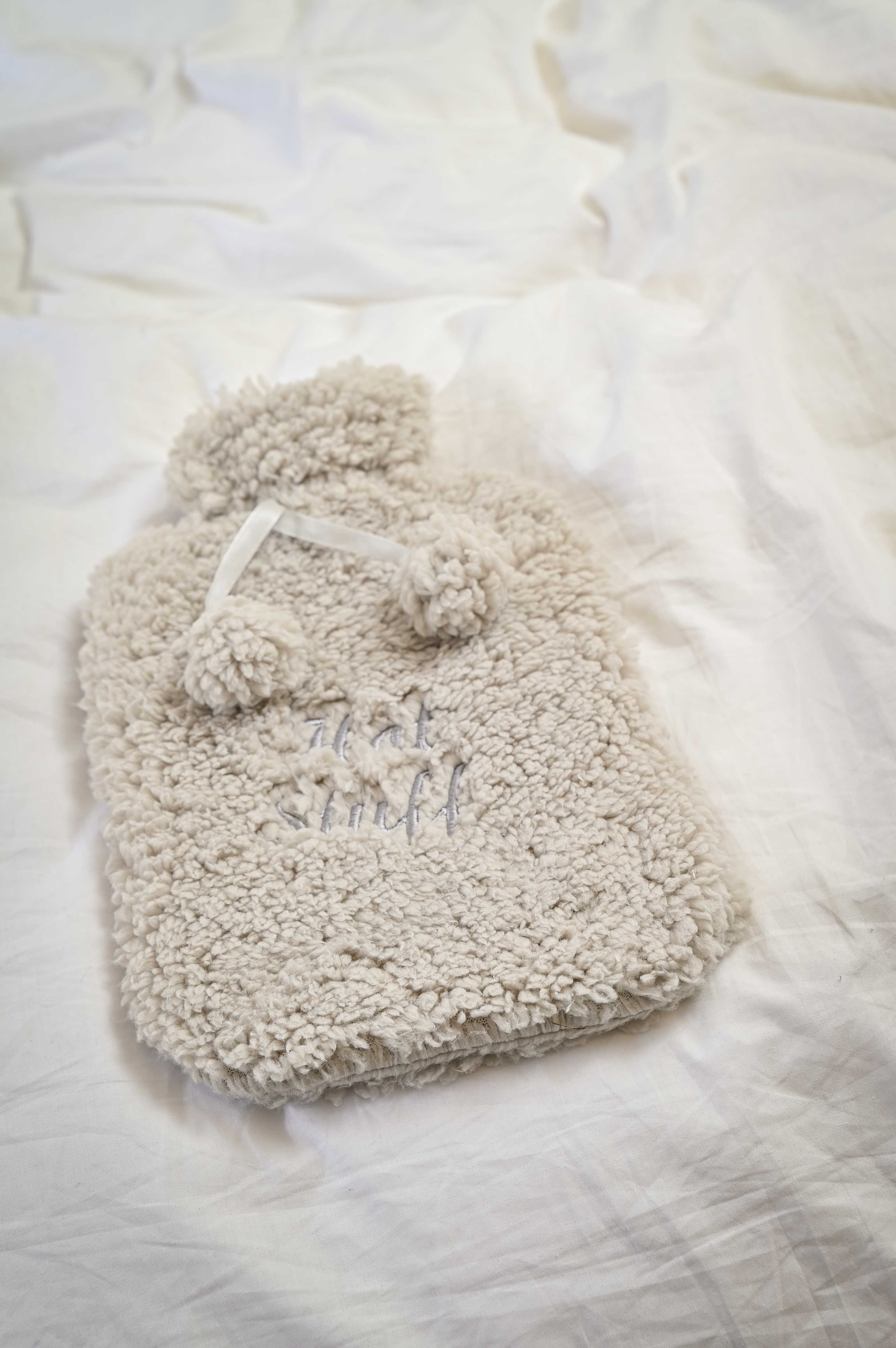 Personalised super soft teddy hot water bottles