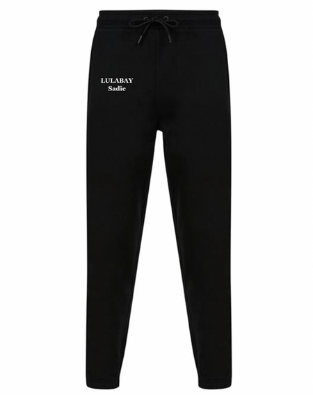 personalised sustainable joggers | personalised heavyweight joggers for women (change according to colour image)
