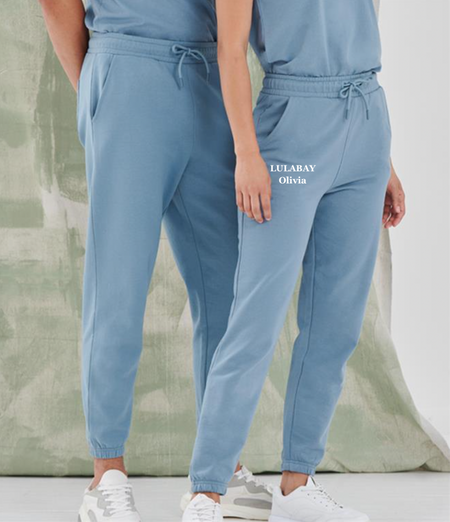 personalised sustainable joggers | personalised heavyweight joggers for women (change according to colour image)