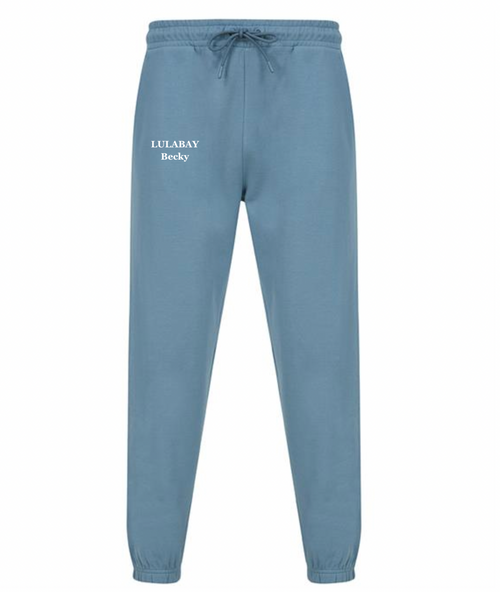 personalised sustainable joggers | personalised heavyweight joggers for women (change according to colour image)