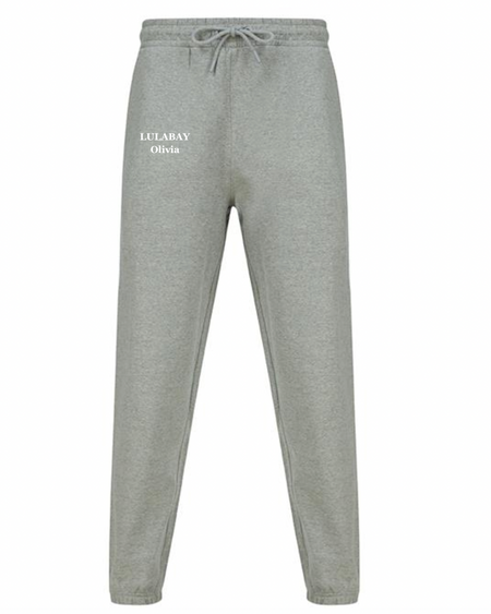 personalised sustainable joggers | personalised heavyweight joggers for women (change according to colour image)