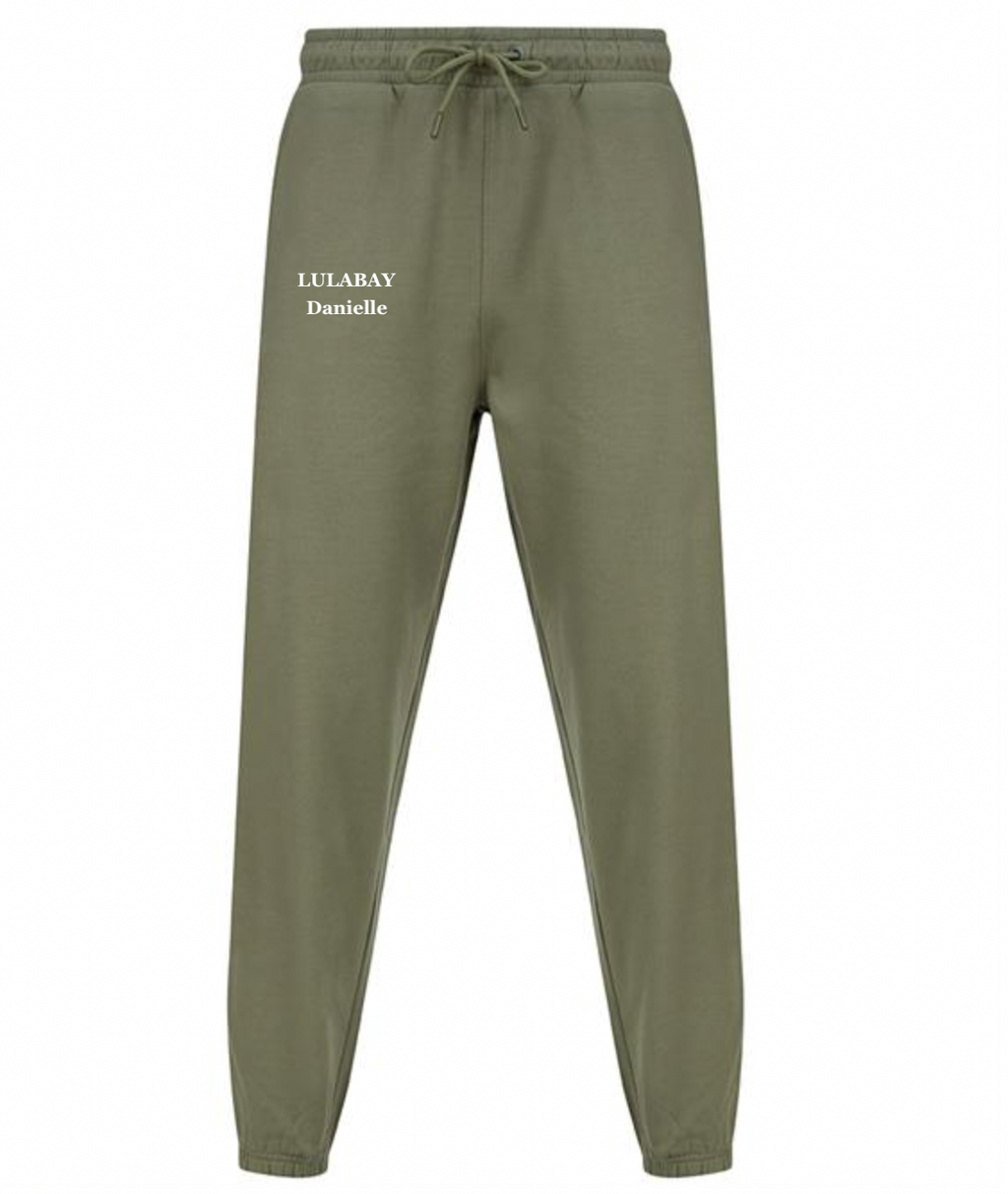personalised sustainable joggers | personalised heavyweight joggers for women (change according to colour image)