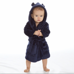 Load image into Gallery viewer, Babys hooded personalised dressing gowns
