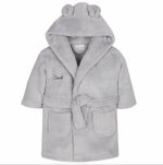 Load image into Gallery viewer, Babys hooded personalised dressing gowns

