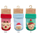 Baby Christmas Rattle Socks