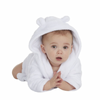 baby personalised dream big little one dressing gown | personalised baby hooded dressing gown | dream big little one baby robe | embroidered baby dressing gown