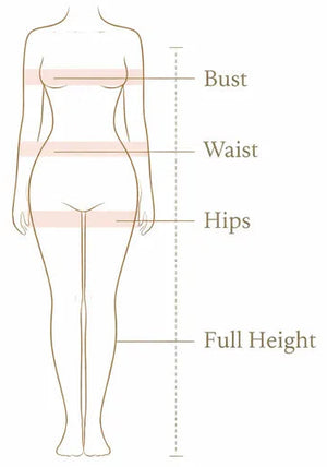 Women body measurement guide