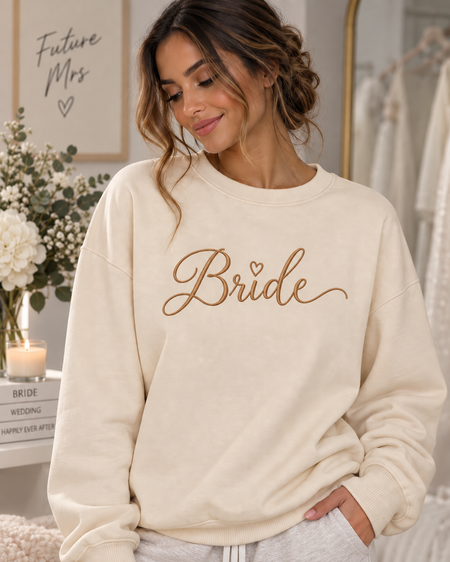 Personalised Bride Sweatshirt