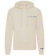 personalised men's Roman numerals hoodie | personalised over head hoodie with Roman numerals | embroidered Roman numerals hoodie for men