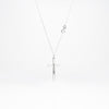 personalised cross necklace | engraved sterling silver cross necklace | personalised cross pendant for women