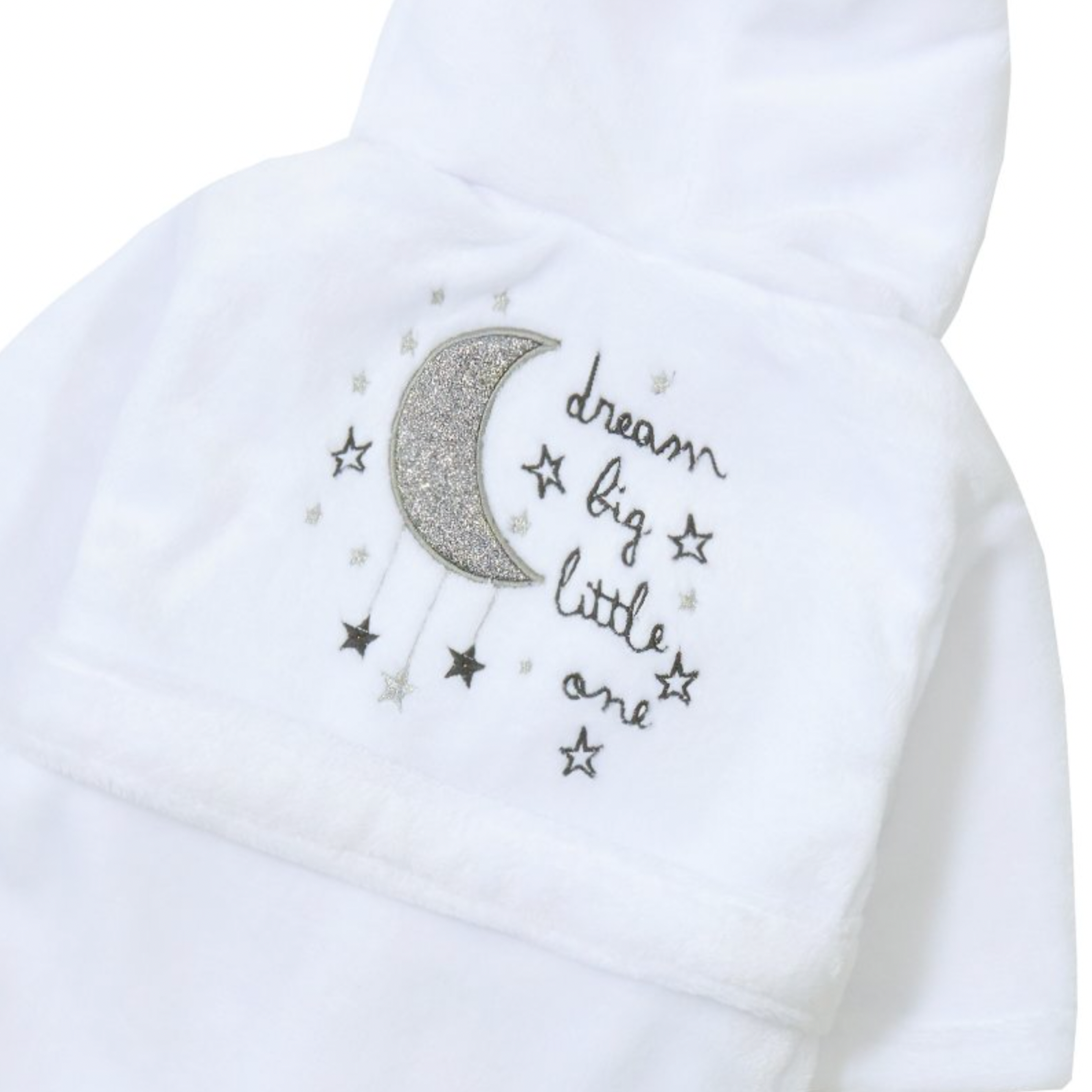 Babies personalised unisex 'Dream Big Little One' dressing gown