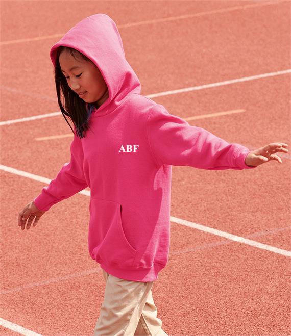 kids personalised initials hoodie | personalised overhead hoodie for kids | embroidered initials hoodie for children | matching family personalised hoodie