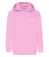 kids personalised initials hoodie | personalised overhead hoodie for kids | embroidered initials hoodie for children | matching family personalised hoodie