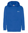 kids personalised initials hoodie | personalised overhead hoodie for kids | embroidered initials hoodie for children | matching family personalised hoodie