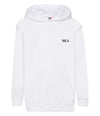 kids personalised initials hoodie | personalised overhead hoodie for kids | embroidered initials hoodie for children | matching family personalised hoodie