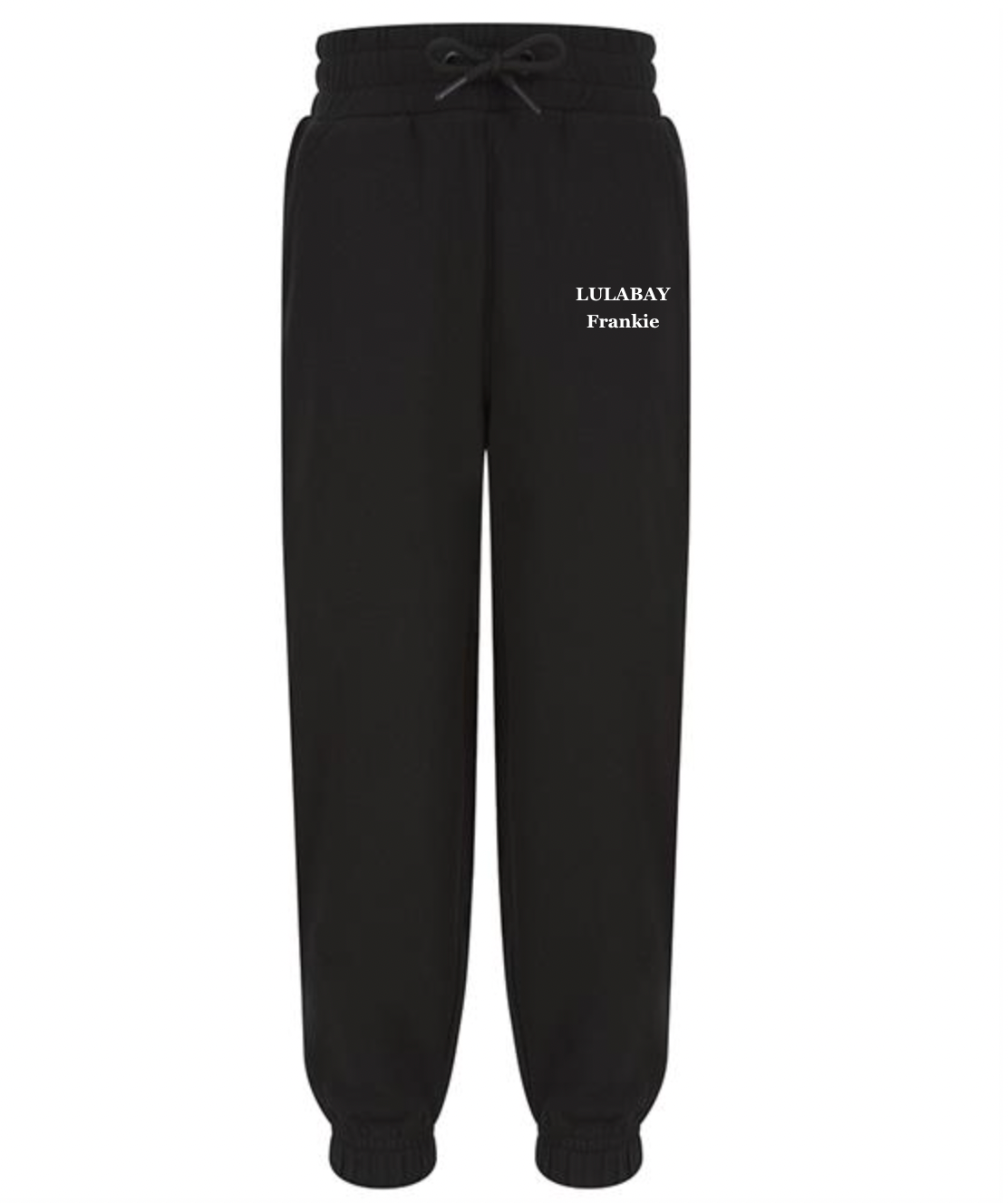 Lulabay kids sustainable personalised joggers