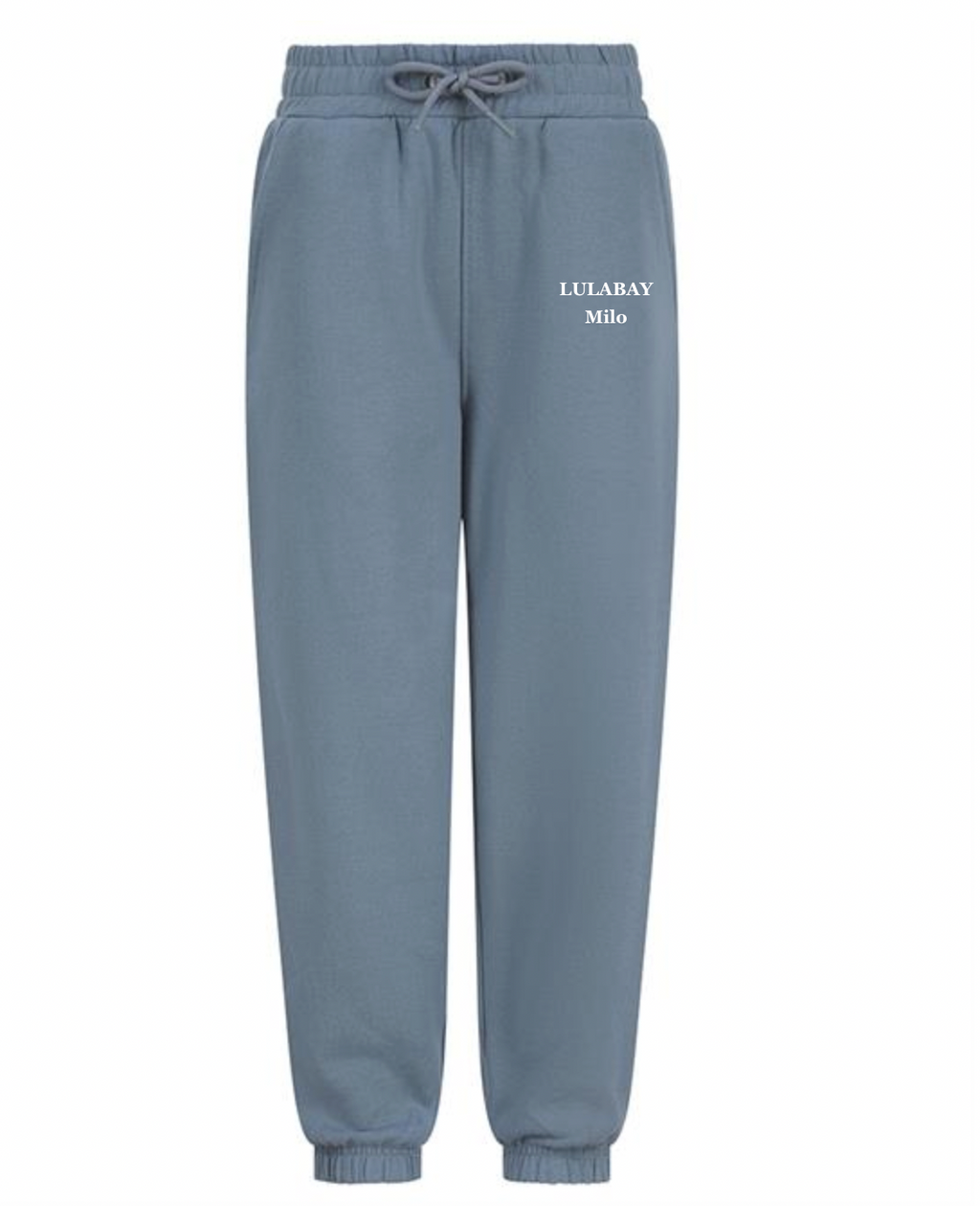 kids personalised sustainable joggers | unisex personalised joggers for children | recycled cotton kids joggers | matching family sustainable joggers