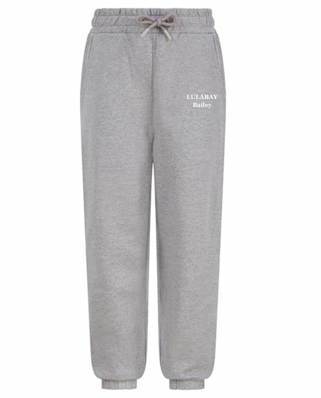 kids personalised sustainable joggers | unisex personalised joggers for children | recycled cotton kids joggers | matching family sustainable joggers