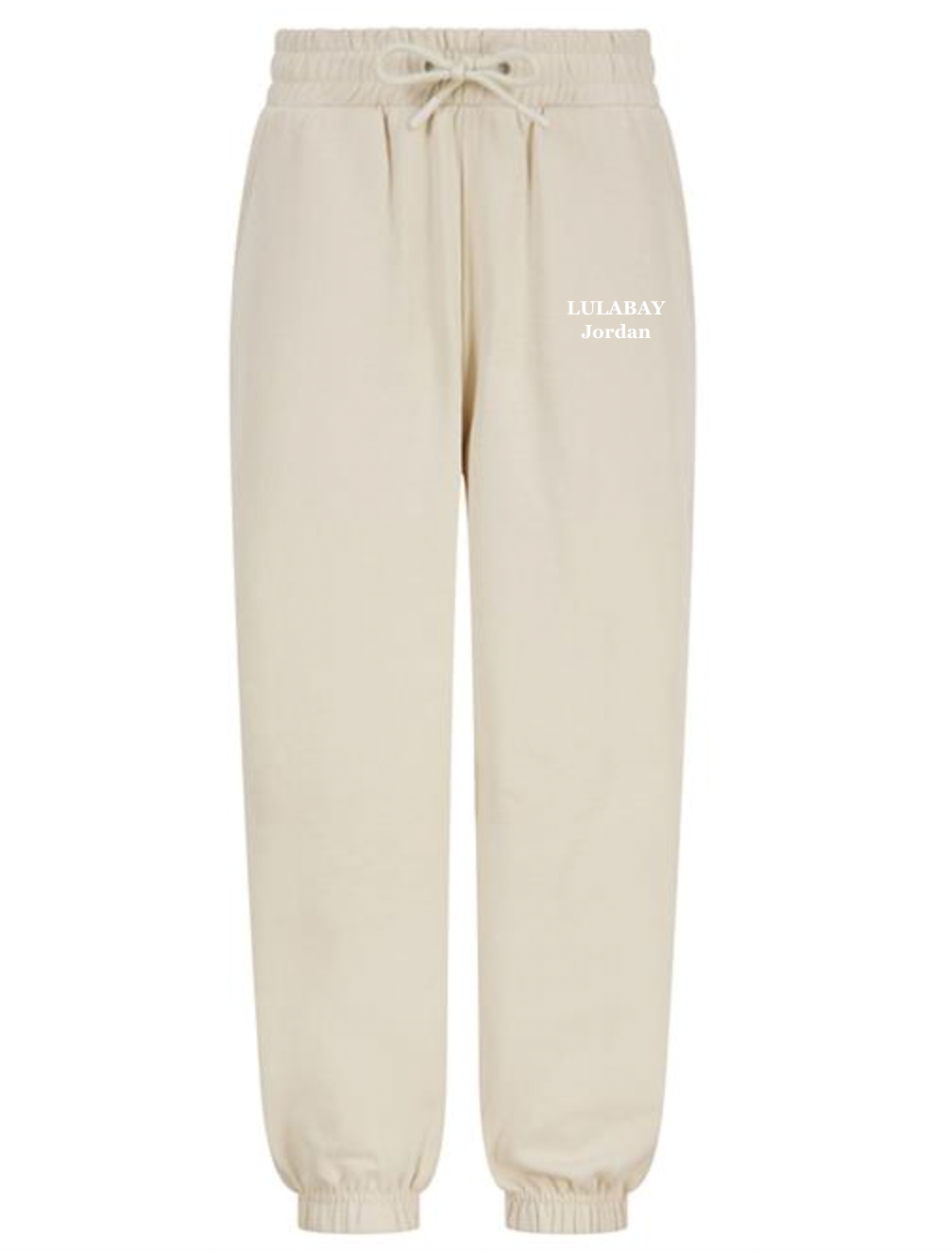 Lulabay kids sustainable personalised joggers