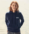 personalised initials hoodie | embroidered initials hoodie for women (change according to colour image)