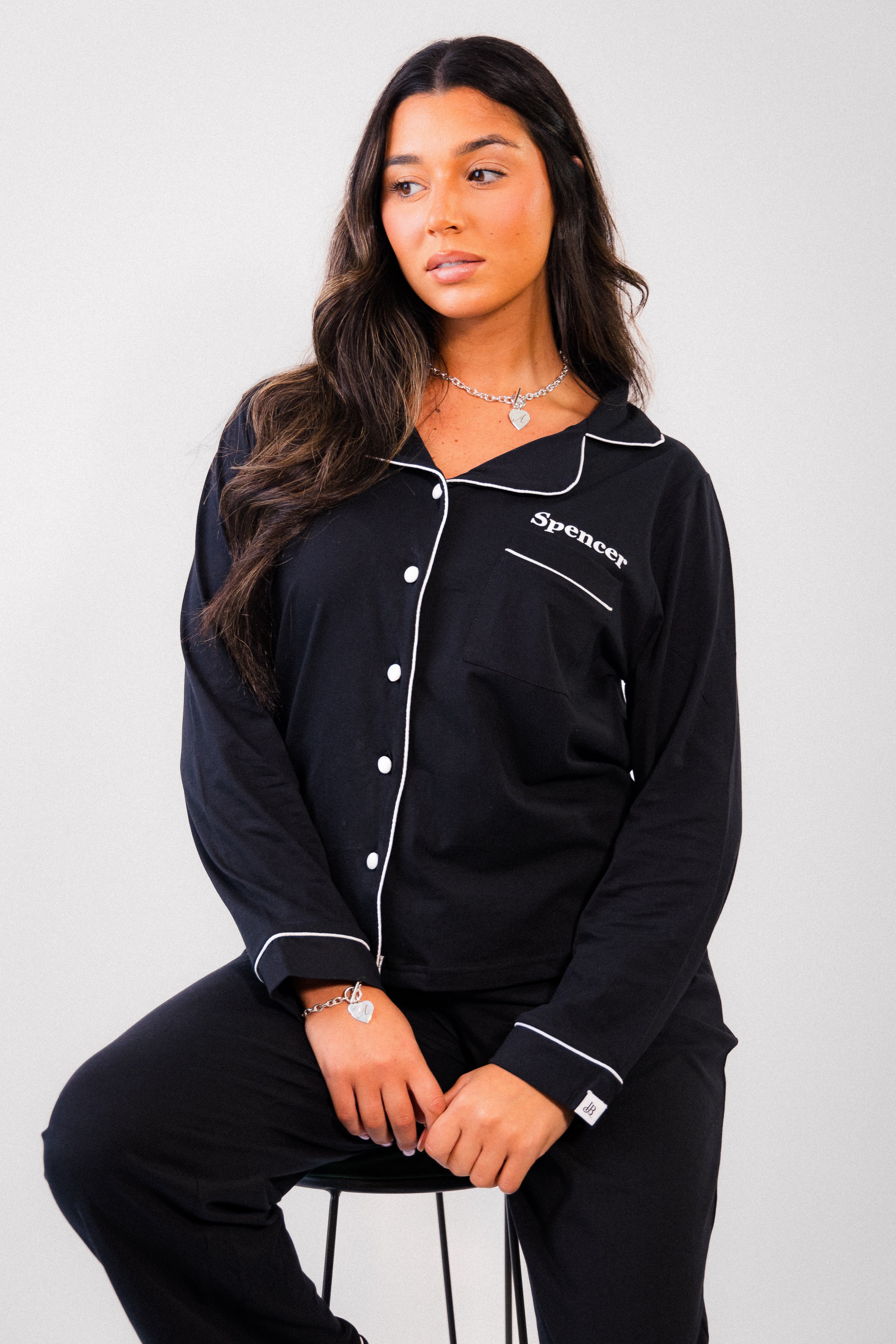 Personalized Personalized Long Sleeve Cotton Pyjama Set (Copy)