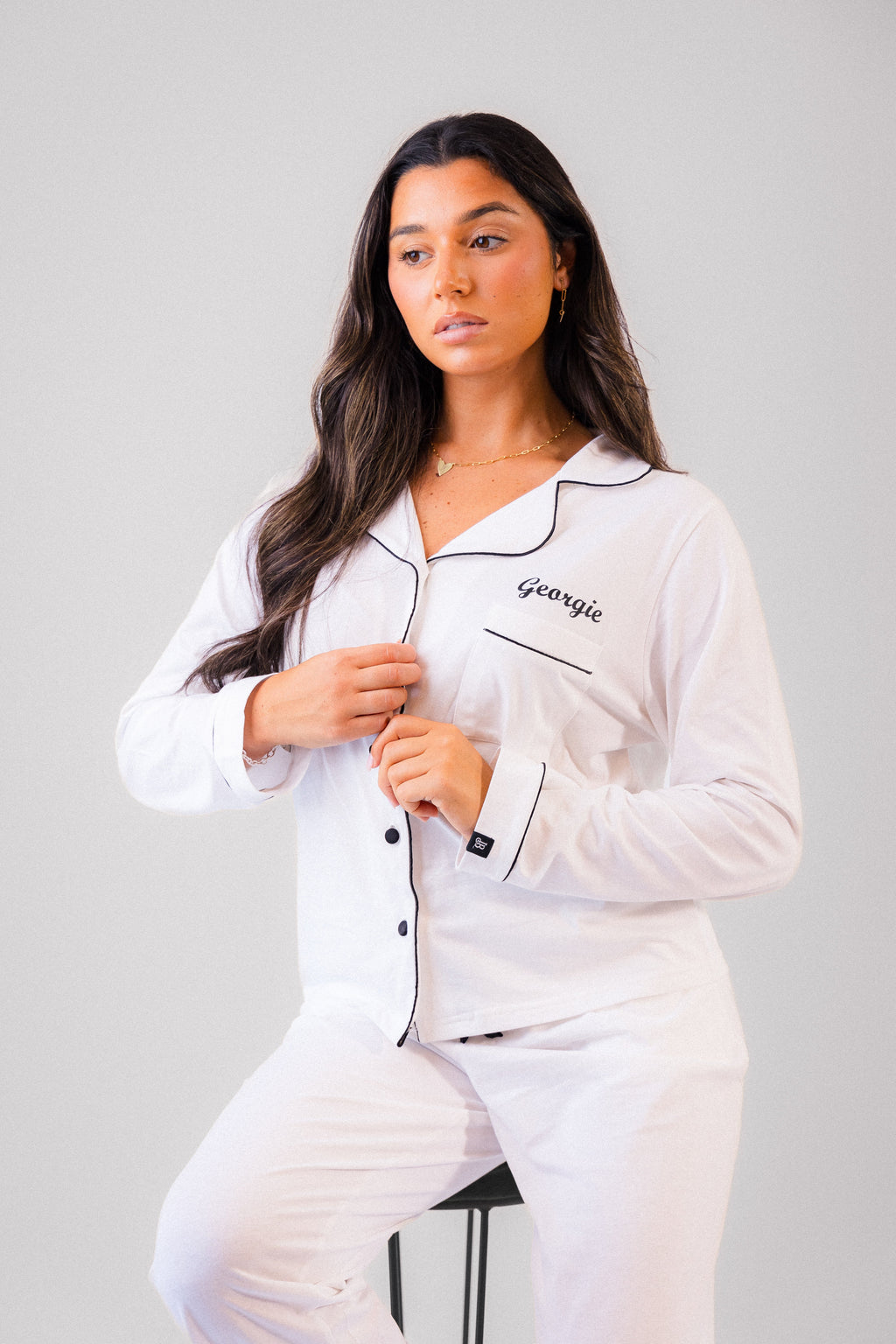 Personalized Personalized Long Sleeve Cotton Pyjama Set (Copy)