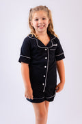 Girl short jersey personalised pyjamas
