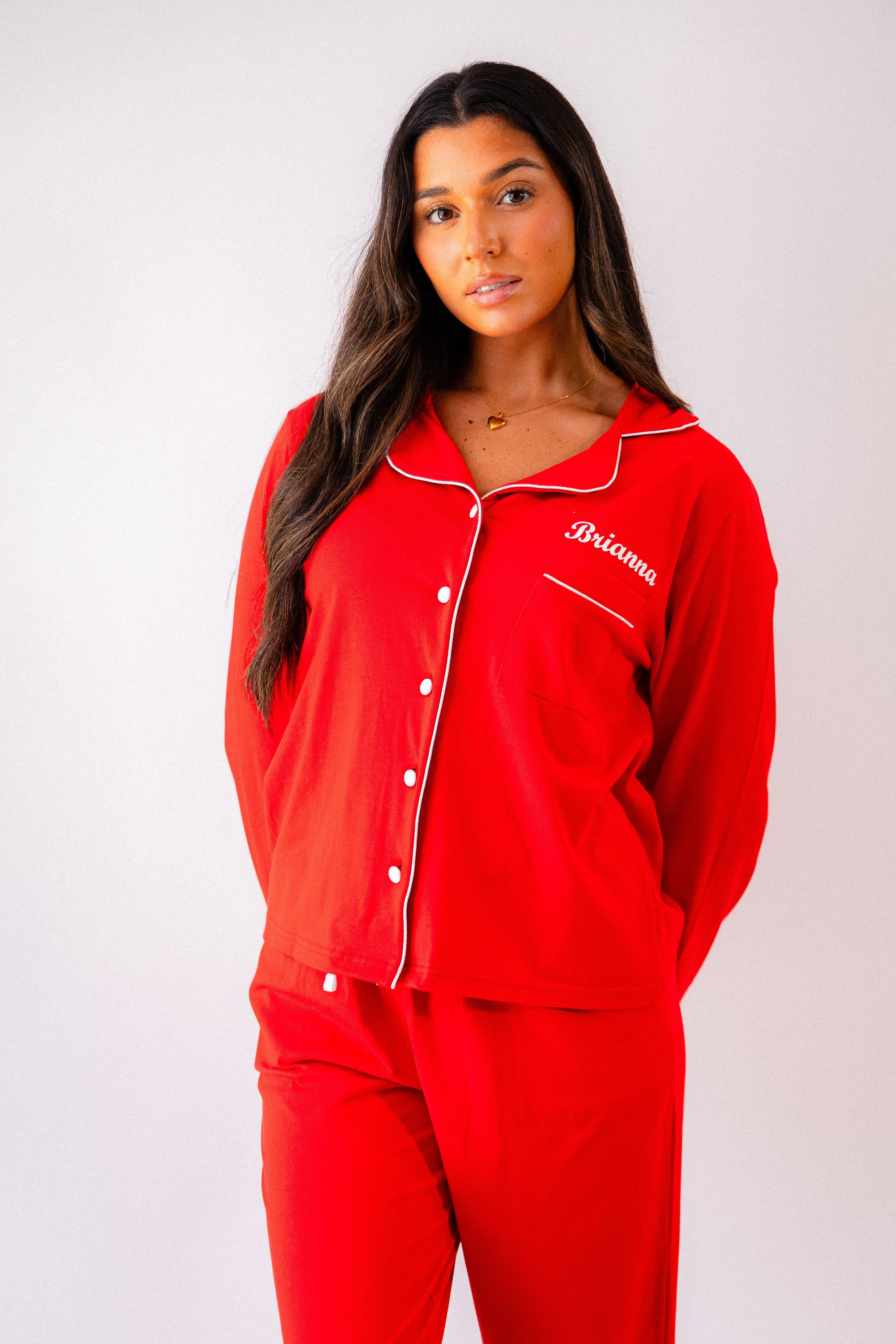 Personalized Personalized Long Sleeve Cotton Pyjama Set (Copy)