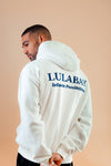 Lulabay men's luxury branded hoodie | oversized branded hoodie for men | heavyweight Lulabay hoodie