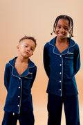 Boy long jersey personalised pyjamas set