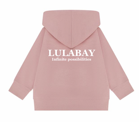baby personalised sustainable hoodie | personalised baby hoodie | recycled baby hoodie | embroidered baby sustainable hoodie